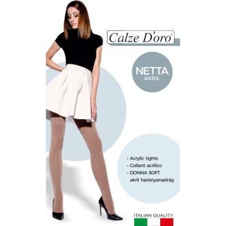 Calze D'oro Netta akryl harisnyanadrág, nero 1/2