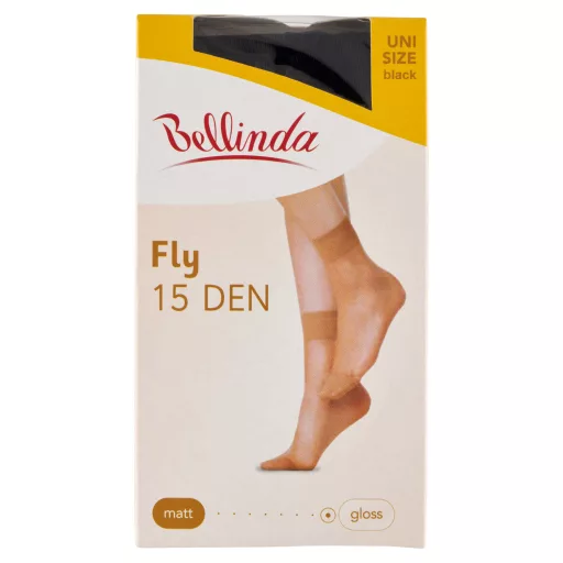 Bellinda bokaharisnya 1 pár Fly 15 Fekete Uni