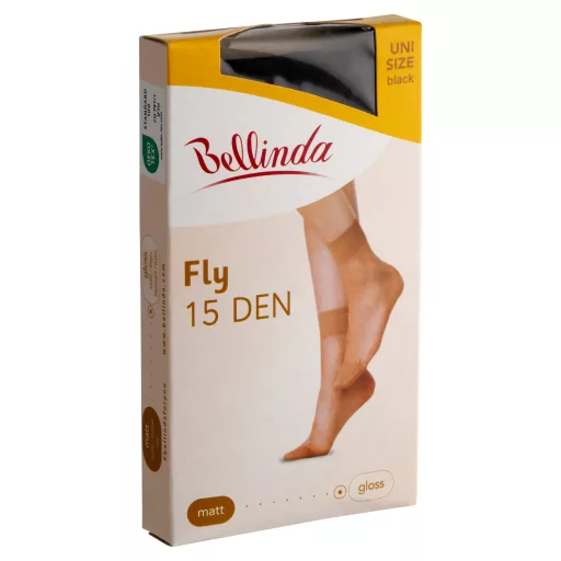 Bellinda bokaharisnya 1 pár Fly 15 Fekete Uni