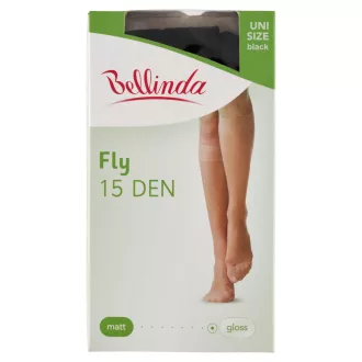 Bellinda térdharisnya 1 pár Fly 15 Fekete Uni