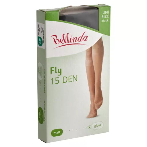 Bellinda térdharisnya 1 pár Fly 15 Fekete Uni
