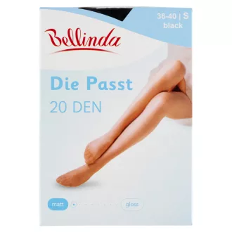 Bellinda harisnya 1 pár Die Passt 20 Fekete S