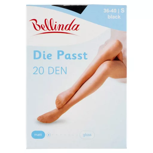 Bellinda harisnya 1 pár Die Passt 20 Fekete S