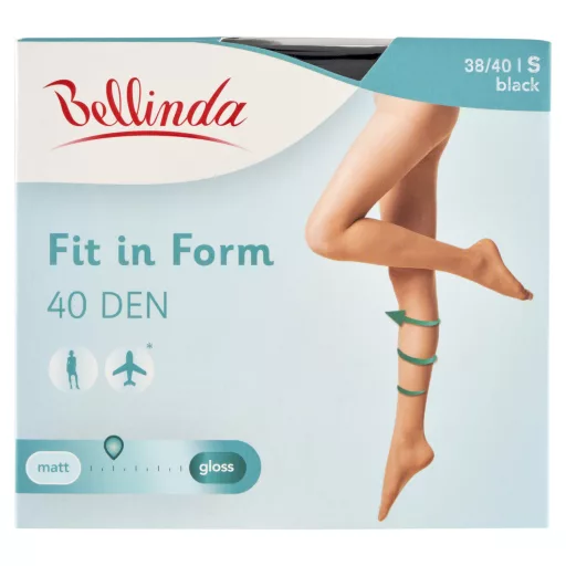 Bellinda harisnyanadrág Fit In Form 40 Fekete S