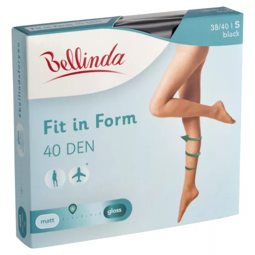 Bellinda harisnyanadrág Fit In Form 40 Fekete S