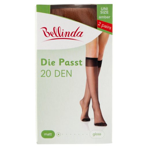 Bellinda térdharisnya 2 pár Die Passt 20 Amber Uni