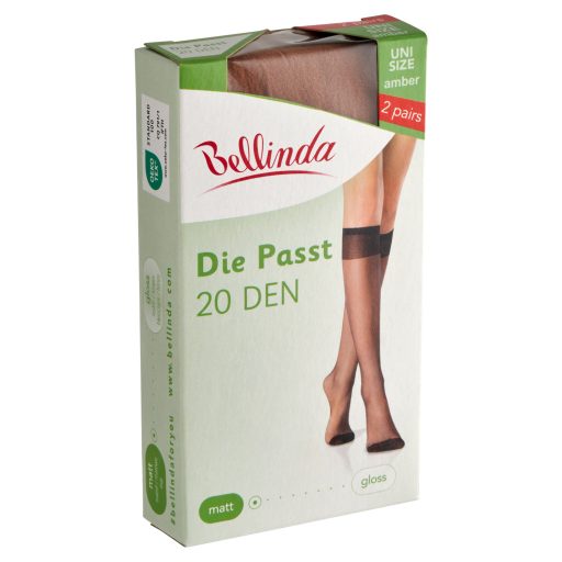 Bellinda térdharisnya 2 pár Die Passt 20 Amber Uni