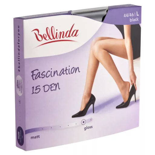 Bellinda harisnyanadrág Fascination 15 Fekete L