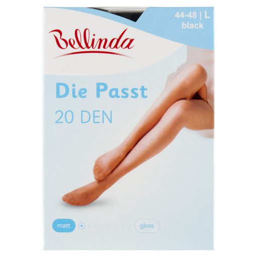 Bellinda harisnya 1 pár Die Passt 20 Fekete L