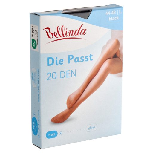 Bellinda harisnya 1 pár Die Passt 20 Fekete L