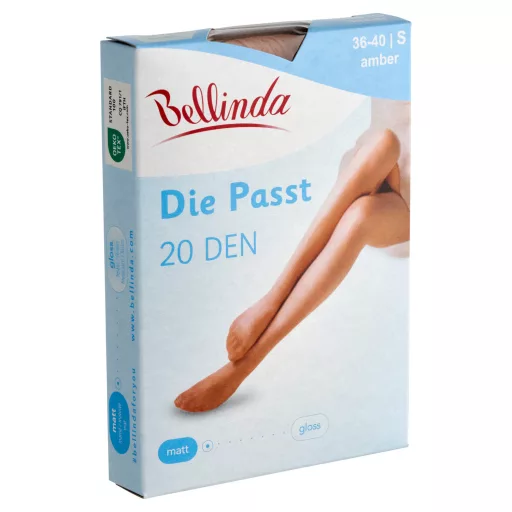 Bellinda harisnya 1 pár Die Passt 20 Amber S