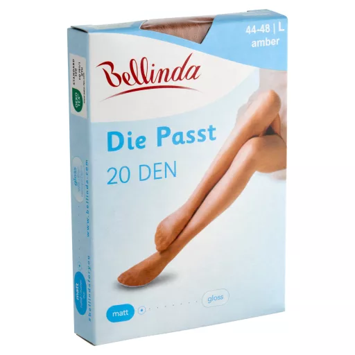 Bellinda harisnya 1 pár Die Passt 20 Amber L