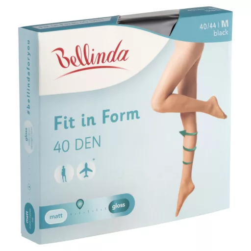 Bellinda harisnyanadrág Fit In Form 40 Fekete M