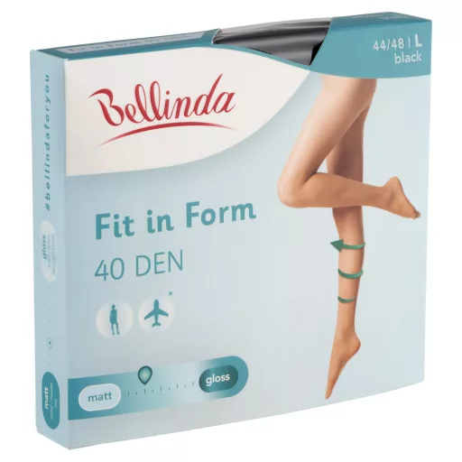 Bellinda harisnyanadrág Fit In Form 40 Fekete L