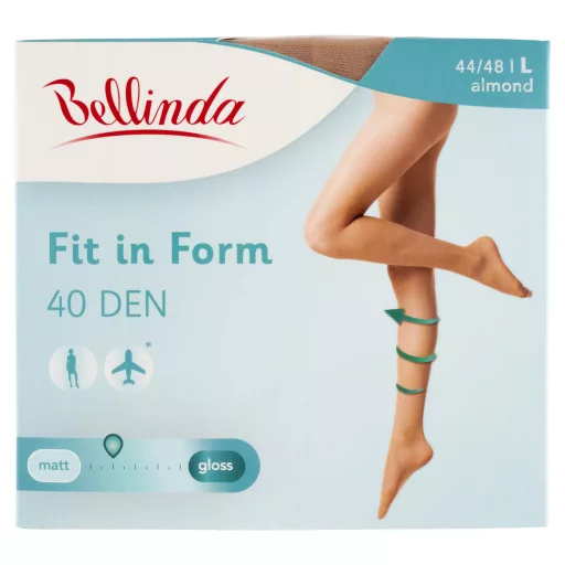 Bellinda harisnyanadrág Fit In Form 40 Almond L