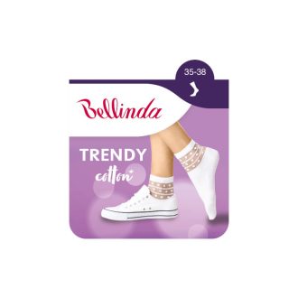 Bellinda zokni 1 pár Trendy Cotton Fehér 35-38