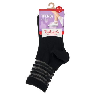 Bellinda zokni 1 pár Trendy Cotton Fekete 35-38