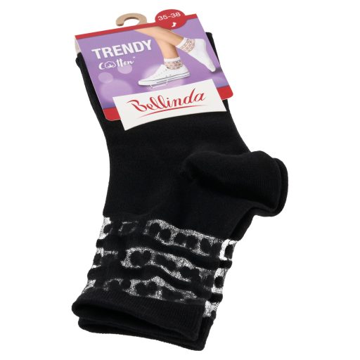 Bellinda zokni 1 pár Trendy Cotton Fekete 35-38
