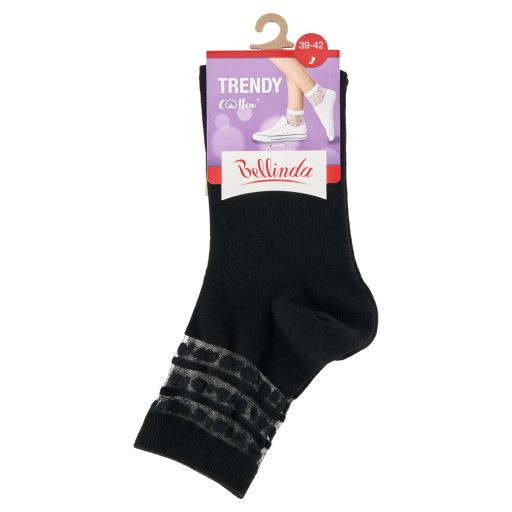 Bellinda zokni 1 pár Trendy Cotton Fekete 39-42