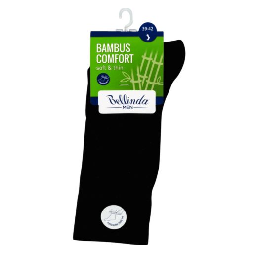 Bellinda zokni 1 pár Men Bambus Comfort Fekete 39-42