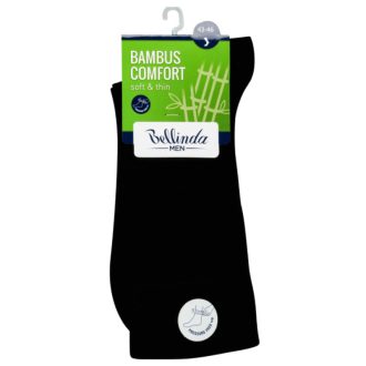 Bellinda zokni 1 pár Men Bambus Comfort Fekete 43-46