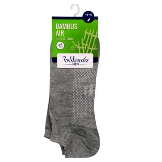 Bellinda zokni 1 pár Men Bambus Air In-Shoe Szürke 43-46