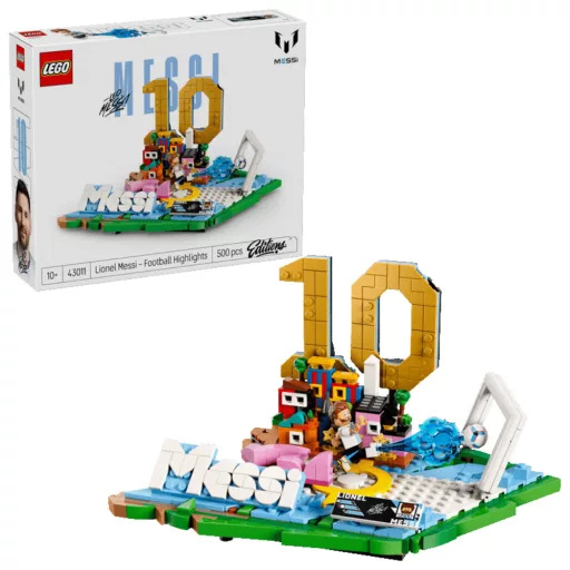 LEGO Edition Sports 43011 Lionel Messi diorama