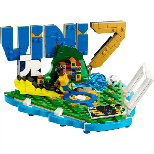 LEGO Edition Sports 43027 Vinicius Jr diorama