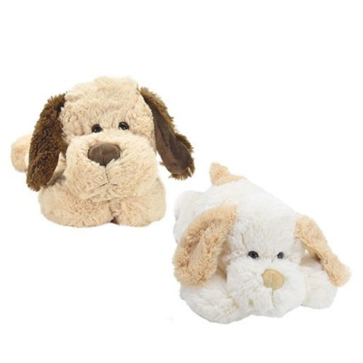 Plüss fekvő kutya 53cm