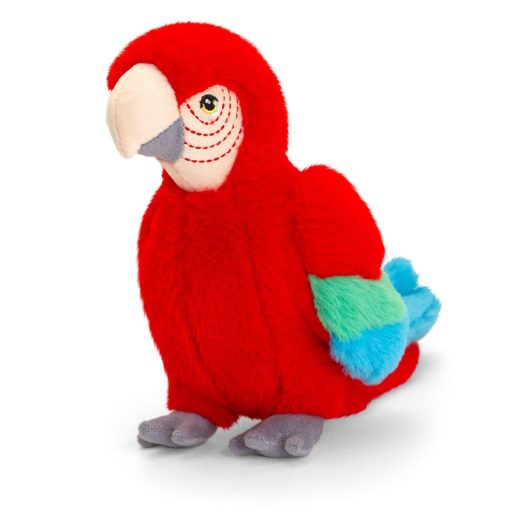 Keeleco plüss papagáj 20cm