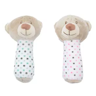 Dormi plüss maci rúd csörgő 2f 14cm/ BI671708 többféle