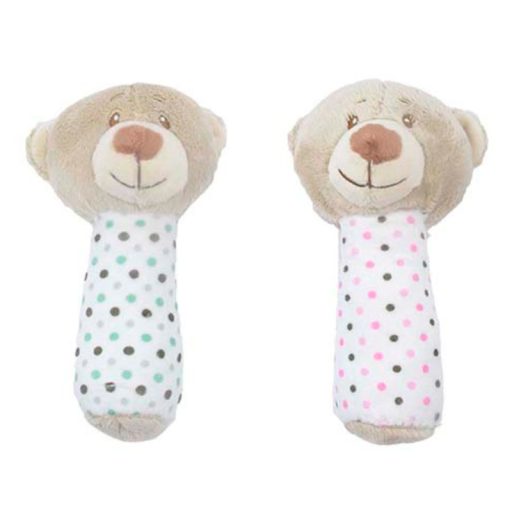 Dormi plüss maci rúd csörgő 2f 14cm/ BI671708 többféle