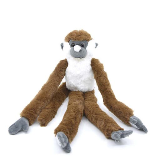 Plüss Hosszúkezű majom 42 cm - Barna