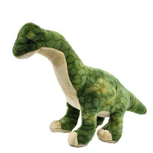 Brachiosaurus plüss 25 cm - zöld