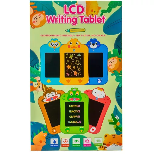 LCD rajztábla Állatos design - Unisex