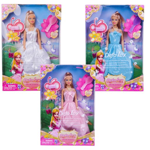 Defa Lucy hercegnő baba kiegészítőkkel 30 cm 79994 többféle