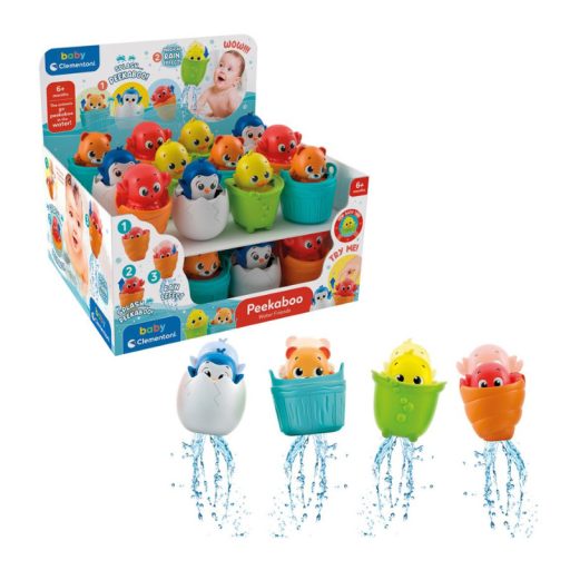 Kukucska vidám vízi pajtik fürdőjáték többféle 17