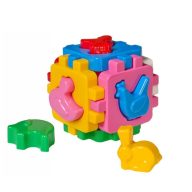 Logikai kocka állatokkal - Készségfejlesztő bébijáték