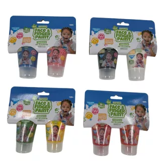 Arc- és ujjfesték, 2x65 ml