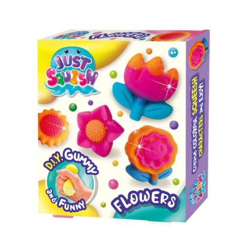 Squish készítő virágok - kreatív készlet