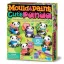 Gipszkiöntő - cuki panda mágnesek