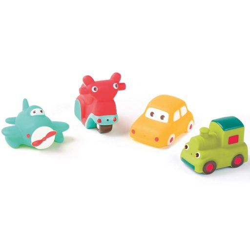 LUDI Járművek - fürdőjáték - 4 db-os készlet