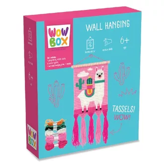 Wow Box csináld magad makramé falidísz - Láma