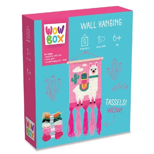 Wow Box csináld magad makramé falidísz - Láma