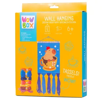   Wow Box csináld magad makramé falidísz - Kapibara csuporban