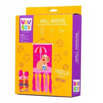   Wow Box csináld magad makramé falidísz - Kapibara a strandon