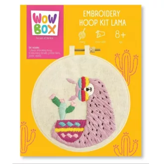 Wow Box hímzőkészlet - Láma