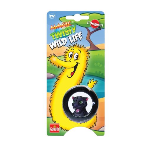 Magic Twisty virgonc kukac - Fekete párduc