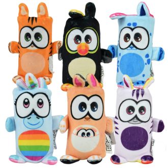   Flipzers 2 az 1-ben nyugiplüss kifordítható - Oroszlán és tigris