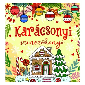 Karácsonyi - felnőtt színező